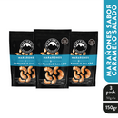 3 Pack Marañones Sabor Caramelo Salado 150gr