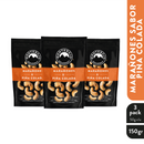 3 Pack Marañones Sabor Piña Colada 150gr