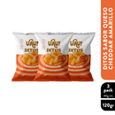 3 Pack Ditos Queso Cheddar – Intensos y crocantes | UAU