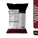 Six Pack Papas BBQ Dulce 150 gr