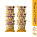 UAU! 6 Pack Rosquitas Parmesano & Amaranto 144gr