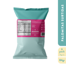 UAU! 6 Pack Surtido Crispetas 84gr