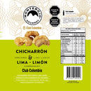 1 Pack Chicharrón Carnudos Lima limón 90gr