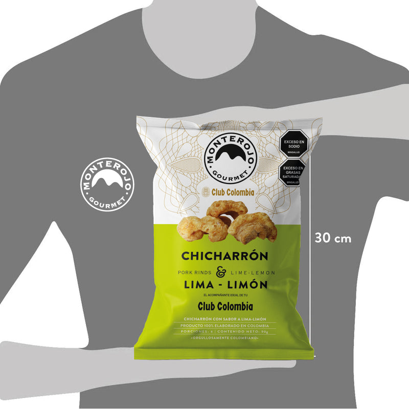 3 Pack Chicharrón Carnudos Lima limón 270gr