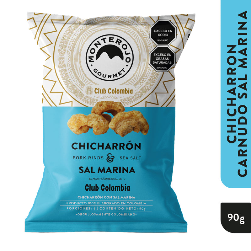 3 Pack Chicharrón Carnudo Sal Marina 270gr