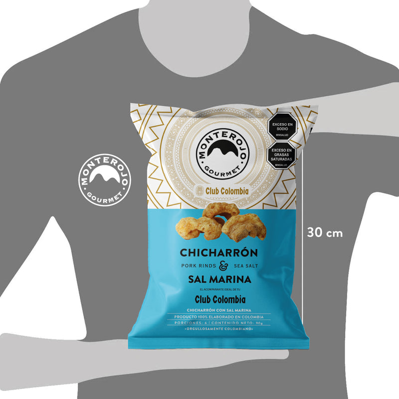 3 Pack Chicharrón Carnudo Sal Marina 270gr
