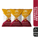 3 Pack Cornitos BBQ Dulce 600gr