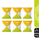 6 Pack Cornitos Lima Limón 162gr