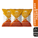 3 Pack Cornitos Picantes 600gr