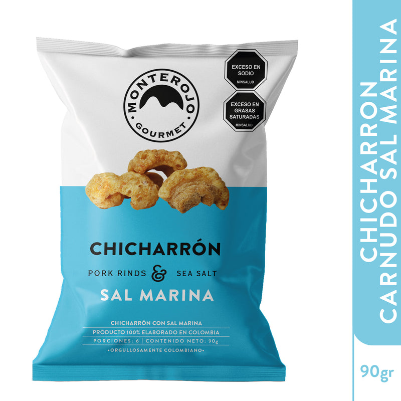 3 Pack Chicharrón Carnudo Sal Marina 270gr