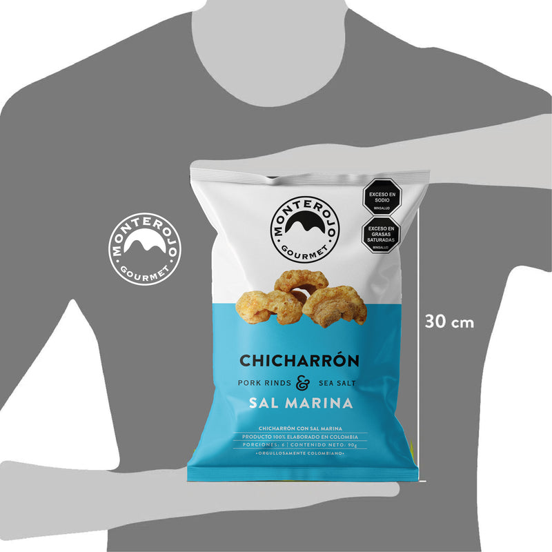 3 Pack Chicharrón Carnudo Sal Marina 270gr