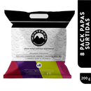 8 Pack Papas Surtidas 200gr