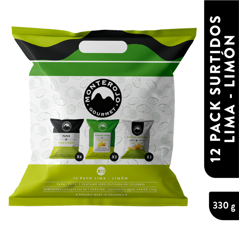 12PACK SURTIDO LIMÓN