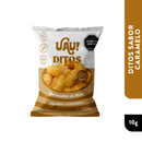 6 Pack UAU Ditos Sabor Caramelo 60g Snack | UAU