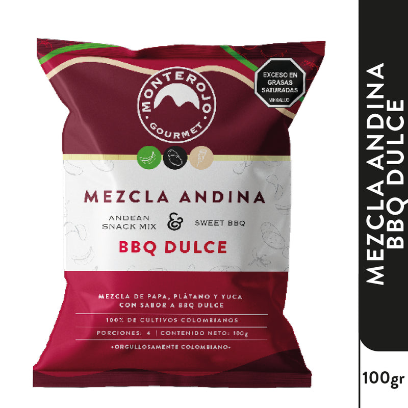 1 Pack Mezcla Andina BBQ Dulce 100 gr