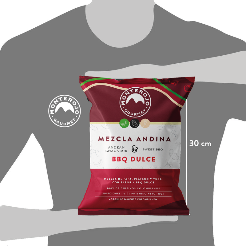 1 Pack Mezcla Andina BBQ Dulce 100 gr