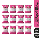 12 Pack Mezcla sal rosada del himalaya 360 gr