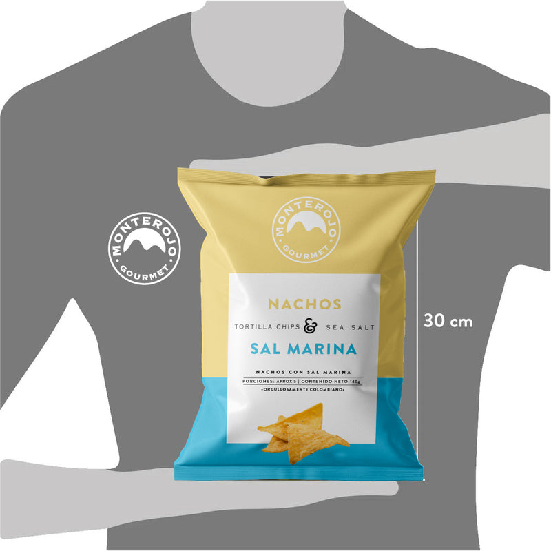 1 Pack Nachos Sal Marina 140 gr