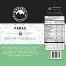 12 Pack Papas Crema y Cebolla 300gr
