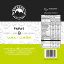 1 Pack Papas Lima Limón 100 gr