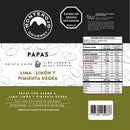 3 Pack Papas Lima Limón y Pimienta Negra 300 gr