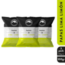 3 Pack Papas Lima Limón 300 gr