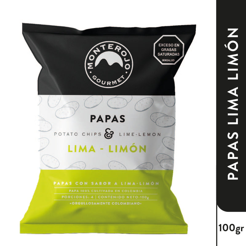 3 Pack Papas Lima Limón 300 gr