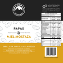 1 Pack Papas Miel Mostaza 100 gr MonteRojo