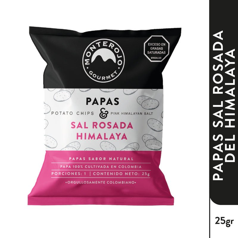 12 Pack Papas Sal Rosada del Himalaya 300gr