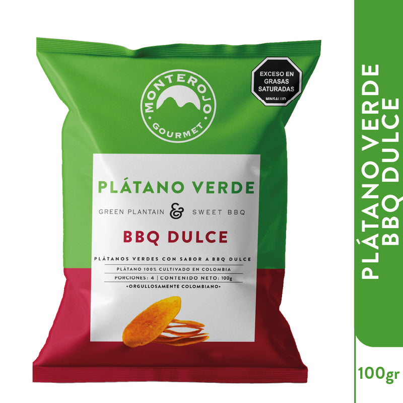 3 Pack Plátano Verde Bbq Dulce 300gr