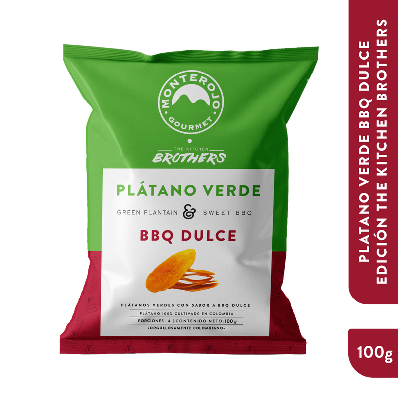 3 Pack Plátano Verde Bbq Dulce MR X THE KITCHEN BROTHERS 300 gr