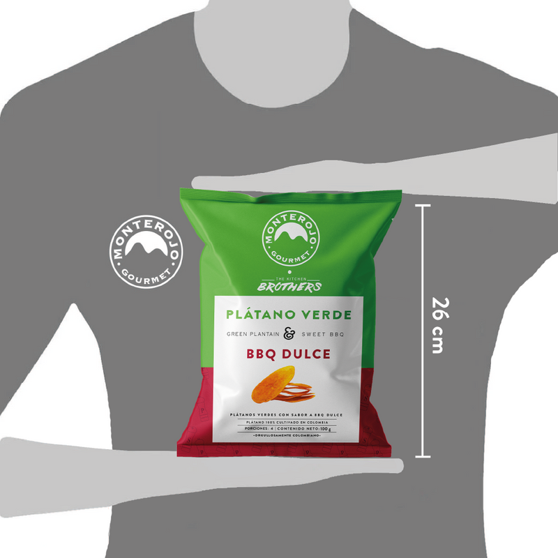 3 Pack Plátano Verde Bbq Dulce MR X THE KITCHEN BROTHERS 300 gr