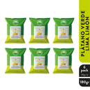 Six Pack Plátano Verde Lima Limón 180gr