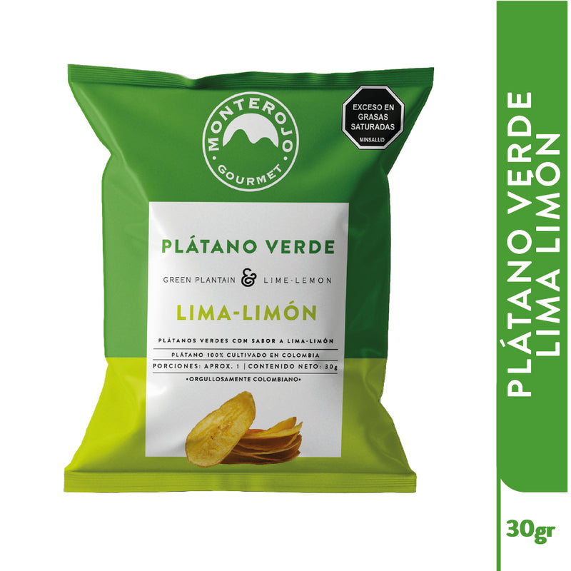 Six Pack Plátano Verde Lima Limón 180gr