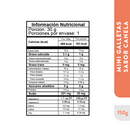 6 Pack mini galletas sabor Canela 180gr