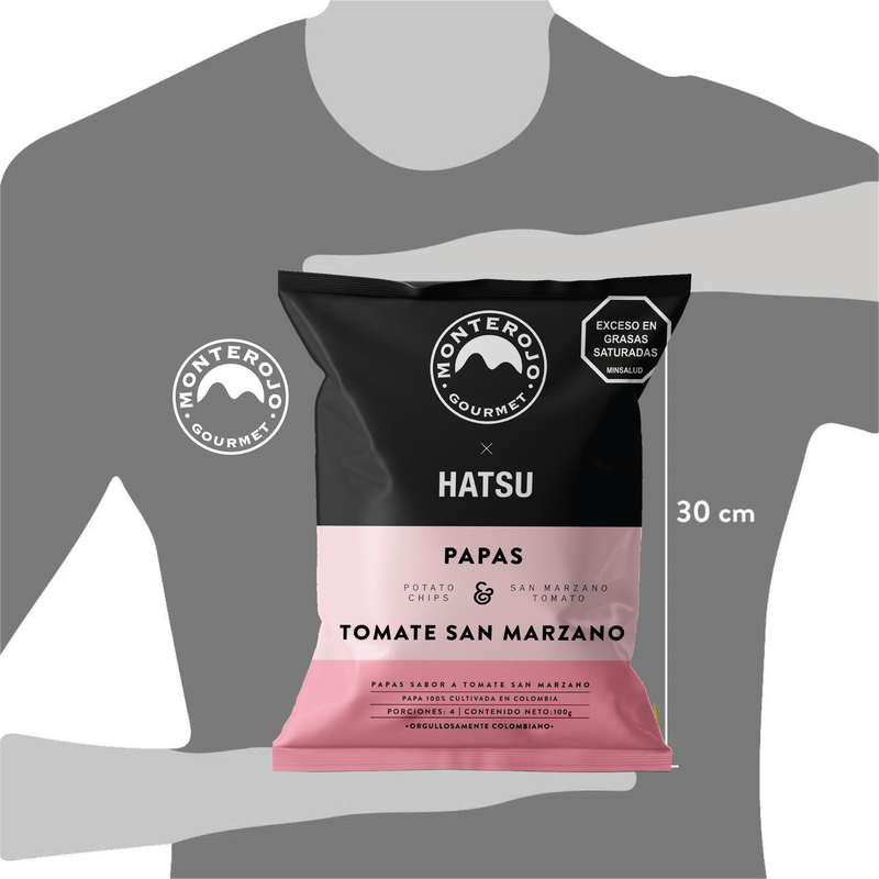 1 Pack Papas Tomate San Marzano MonteRojo x Hatsu  100 gr