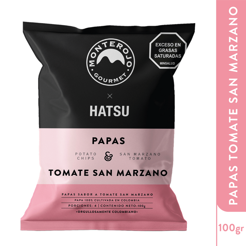 1 Pack Papas Tomate San Marzano MonteRojo x Hatsu  100 gr