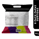 8 Pack Papas Surtidas 200gr