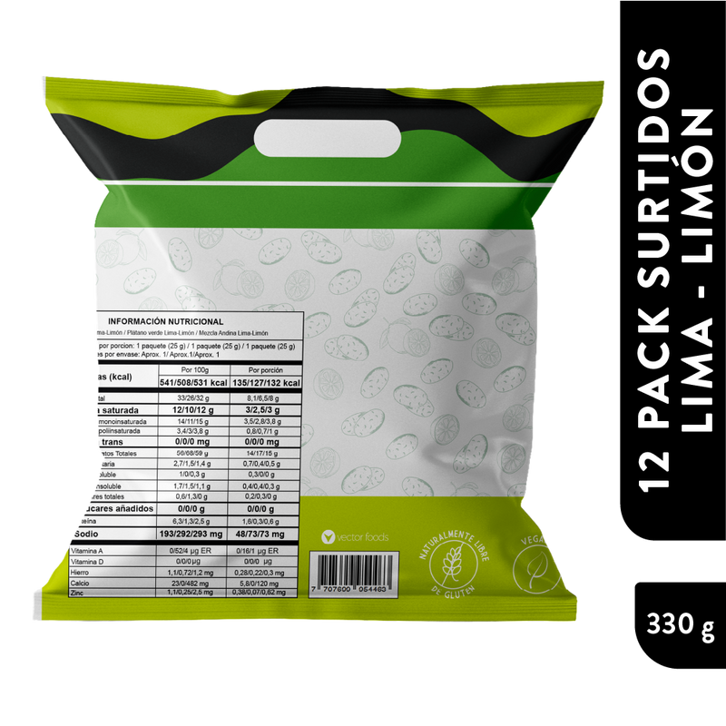 12PACK SURTIDO LIMÓN