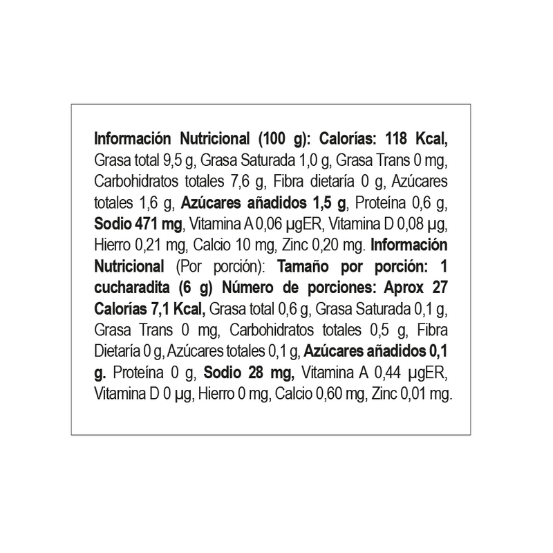Salsa Ajo Habanero 150gr