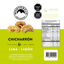 1 Pack Chicharrón Carnudos Lima limón 90gr