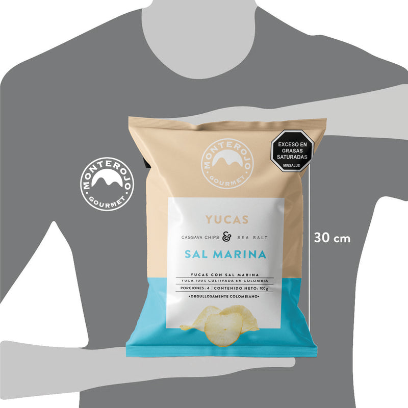 3 Pack Yucas Sal Marina 300gr