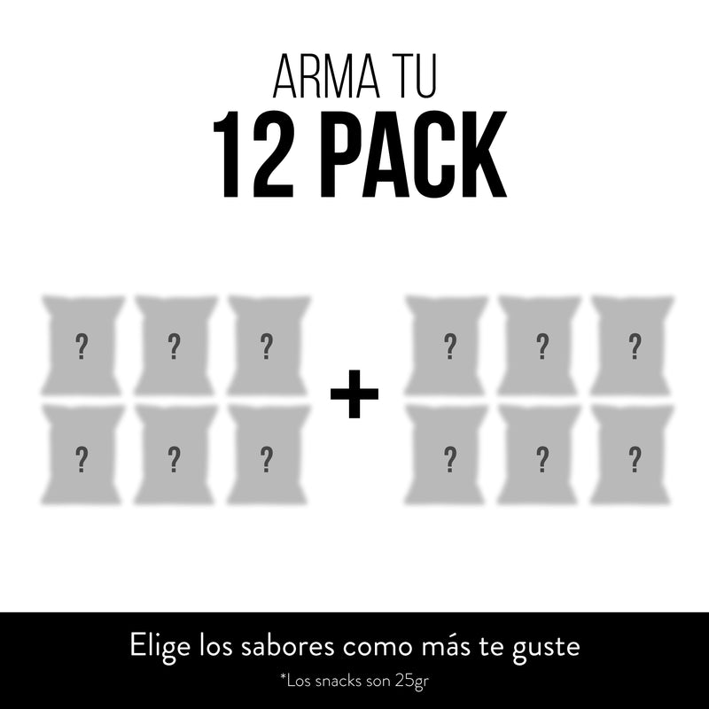 #Nuevo - 12 Pack Elígelo Tú! (12 snacks - Escoges 2 Sabores)