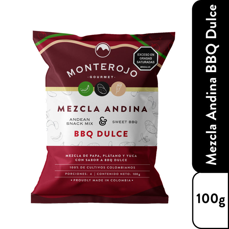 1 Pack Mezcla Andina BBQ Dulce 100 gr