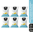 6 Pack Papas Mezcla Sal Marina y Sal Rosada del Himalaya 180 gr