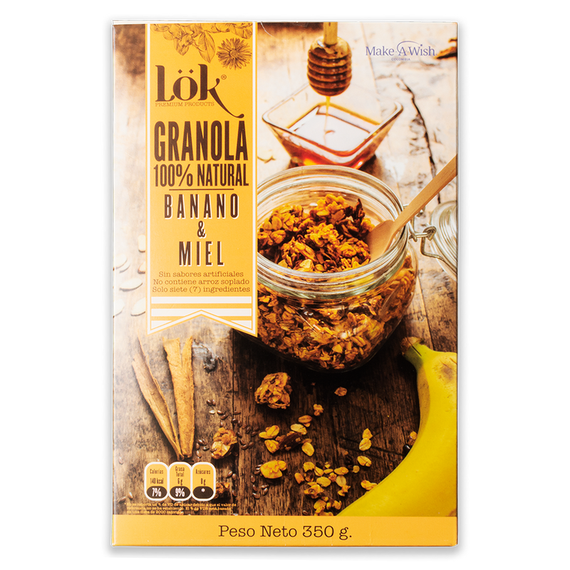 VF Aliados - Granola Con Banano y Miel 350gr